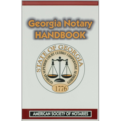 Georgia Notary Handbook